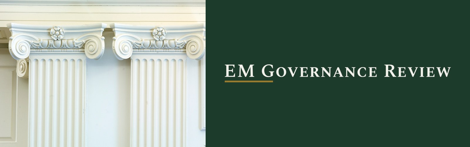 Advertising on EM Governance Review